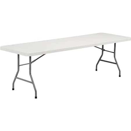 Global Industrial Rectangle Folding Table, 30 in W, 96 in L, 29 in H 277626